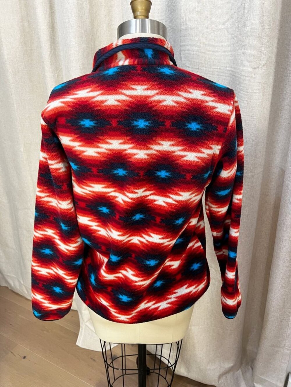 Patagonia Lightweight Synchilla® Snap-T® Pullover Sz S Wild Desert Aztec - Picture 6 of 9